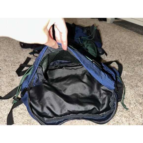 Jansport Rare NWOT Vintage Hiking Backpack USA 26 X 16.5 Padded Back Frameless - Picture 6 of 12